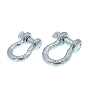 electro galvanized Shackles