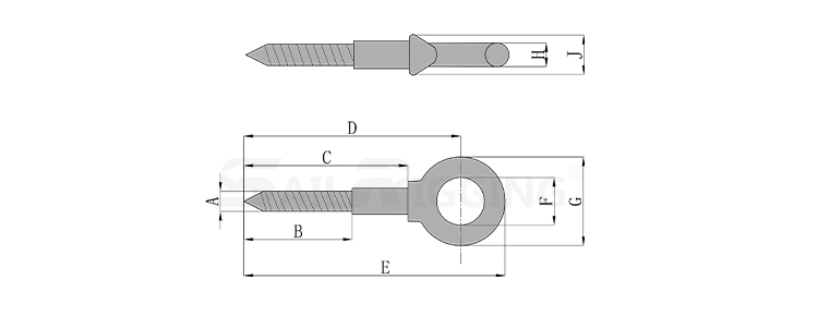G275 EYE BOLT