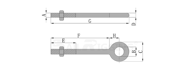 G-291 EYE BOLT