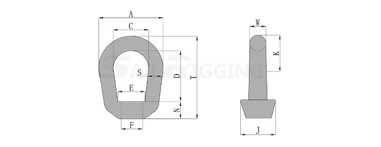 G-400 EYE BOLT