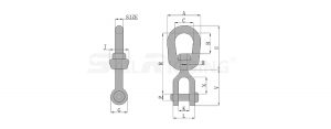 Chain Swivel 403 drg