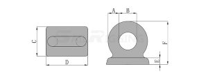 Deck Eye Plate drg