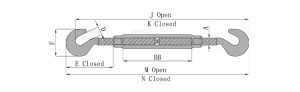 US Type Turnbuckle
