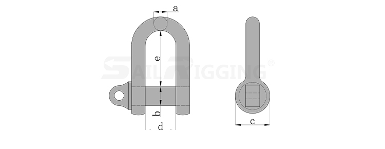 BS3032 DEE SHACKLE