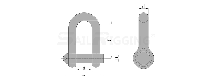 Commerial Heavy Duty Shackle
