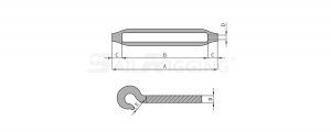 JIS Type Frame Turnbuckle