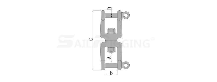 SS EUROPEAN TYPE SWIVEL JAW & JAW