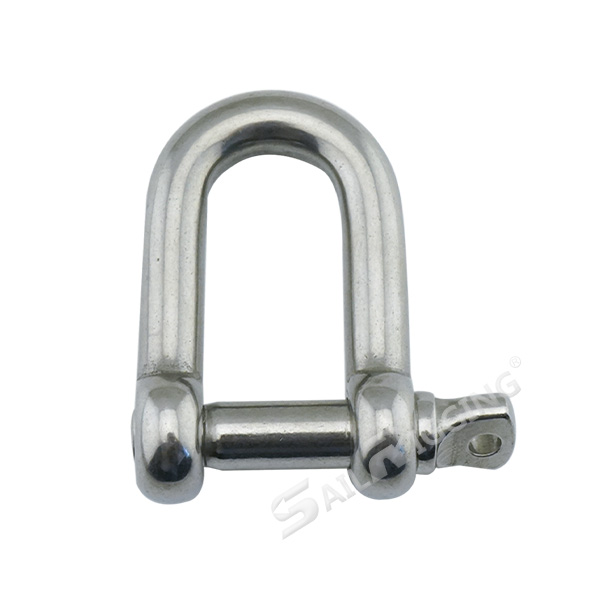 Stainless Steel European Type Straight Chain D Shackle With Screw Pin
