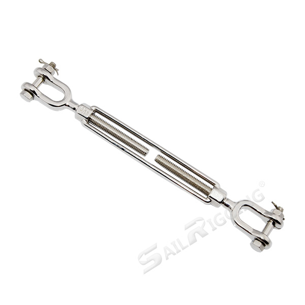 SS US TYPE TURNBUCKLE WITH JAW & JAW