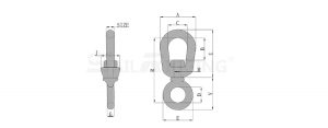 Chain Swivel 401 drg