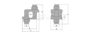 US Type Fist Grip Clip drg