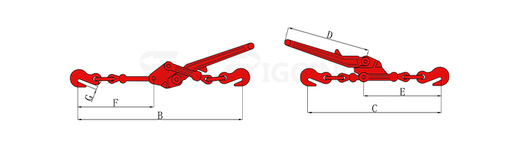 RECOILLESS CHAIN LOAD BINDER