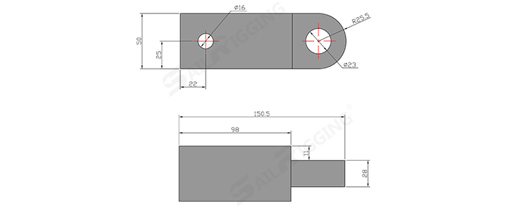 Shackle Hitch Receiver