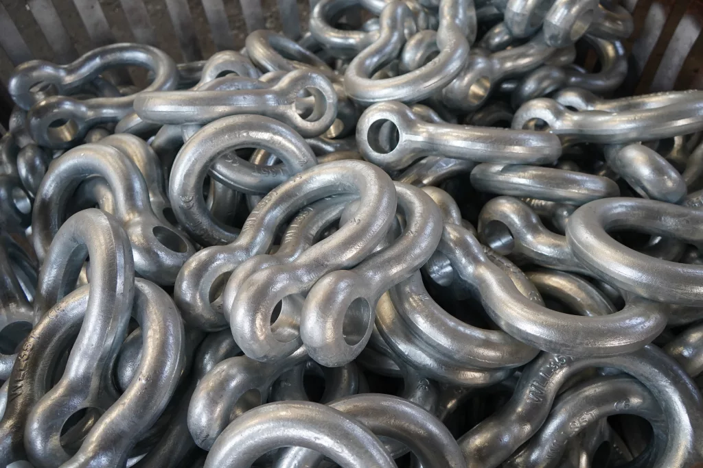 Hot Dip Galvanized Shackles