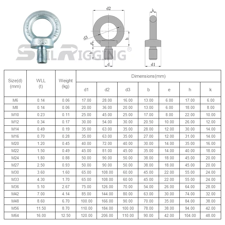 DIN580 Eye Bolt -2
