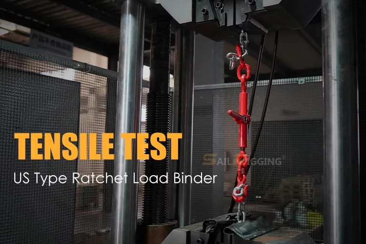 Tensile Test Of Load Binder
