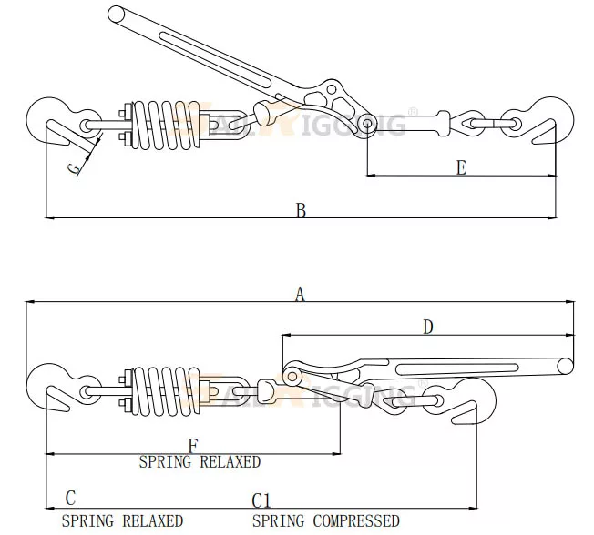 Spring Load Binder - yunfan