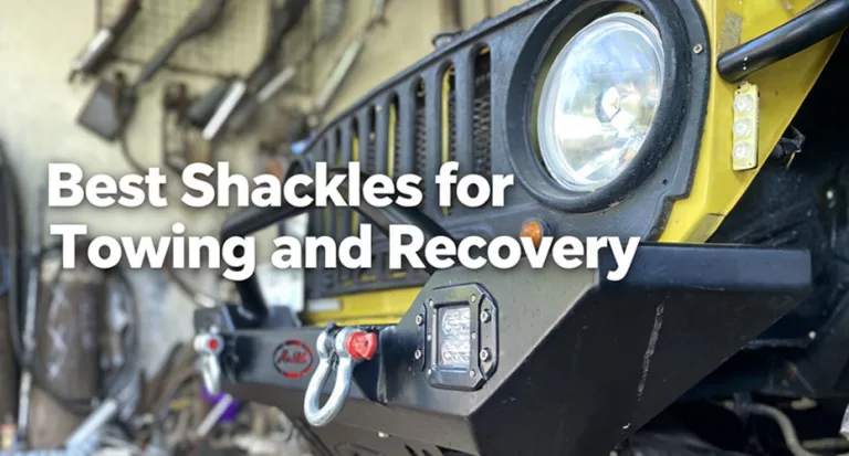 Best Shackles for Towing and Recovery-yunfan