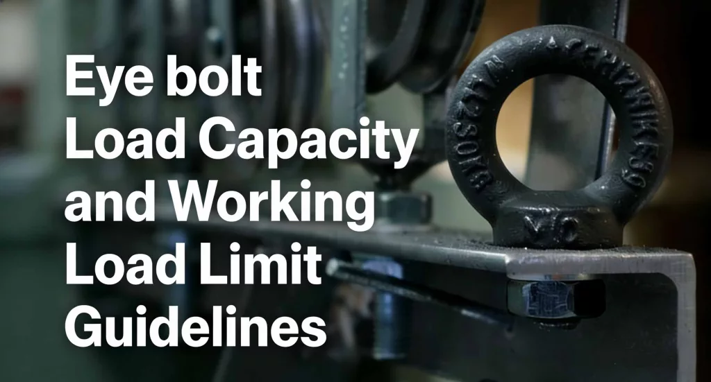 Eyebolt Load Capacity and Working Load Limit Guidelines