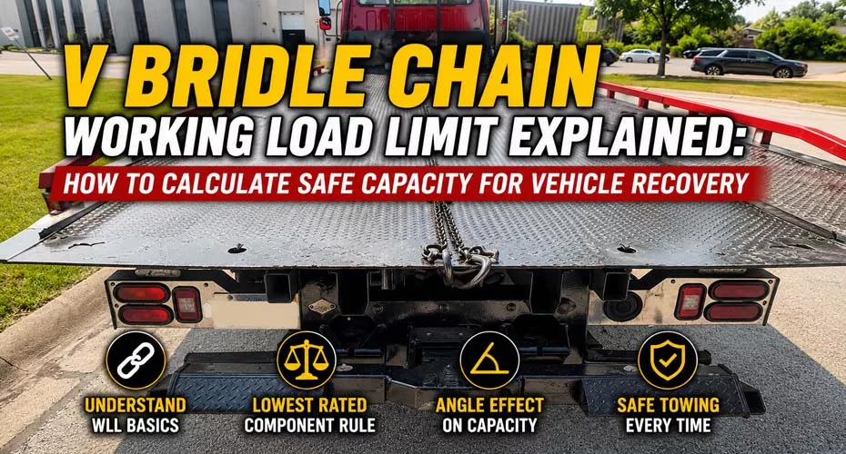 V Bridle Chain Working Load Limit Explained How to Calculate Safe Capacity for Vehicle Recovery