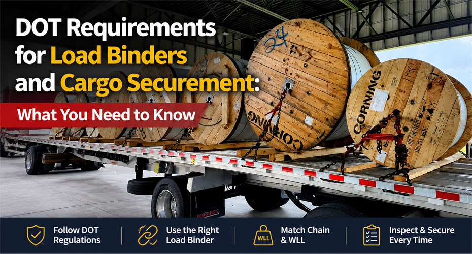 DOT Requirements for Load Binders and Cargo Securement What You Need to Know