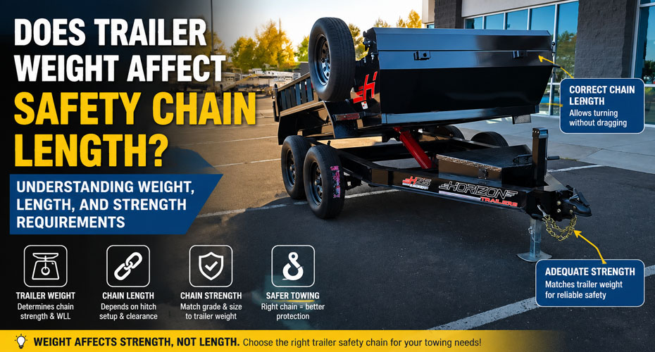 Does Trailer Weight Affect Safety Chain Length