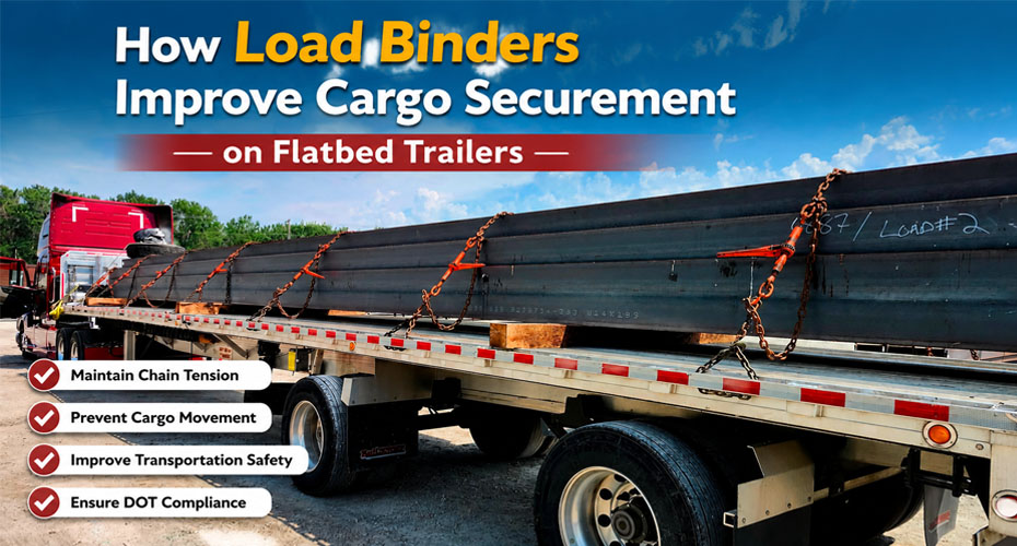 How Load Binder Improve Cargo Securement