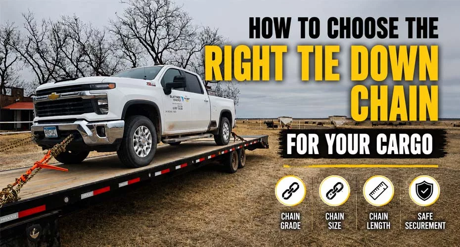 How To Choose Right Tie Down Chain