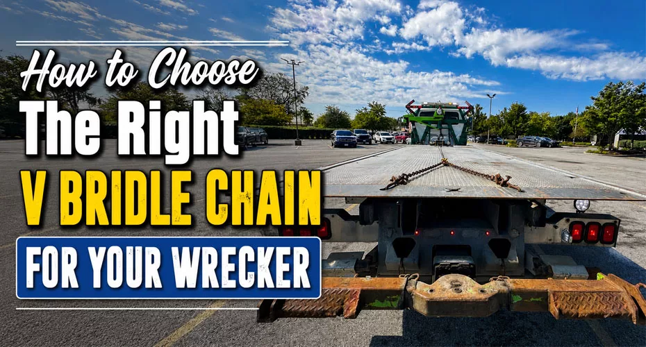 How to Choose The Right V Bridle Chain for Your Wrecker