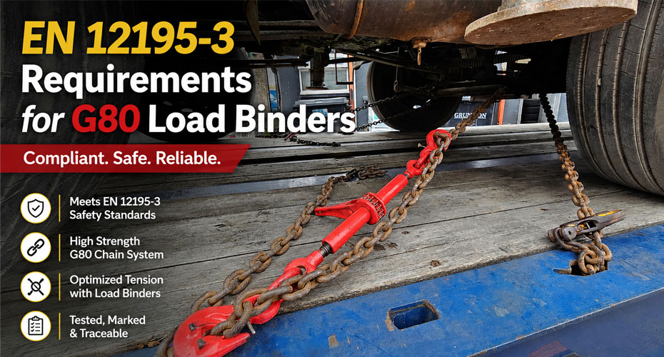 EN12195-3 Requirements For G80 Load Binders