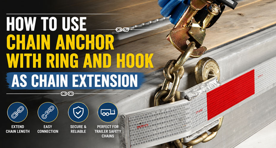 How To Use Chain Anchor With Ring And Hook